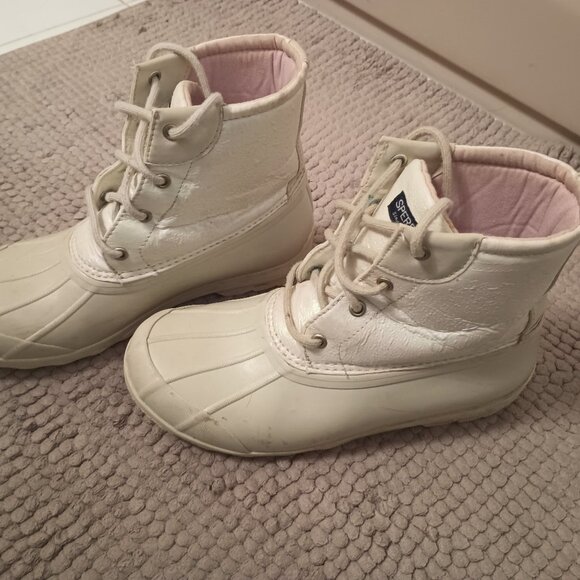 Sperry Girls 5 duck boot - Ships fast! - Picture 1 of 6